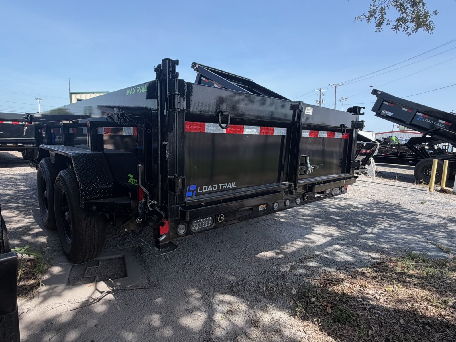 83" x 14' Dump Trailer rental photo 2 - Corpus Christi TX