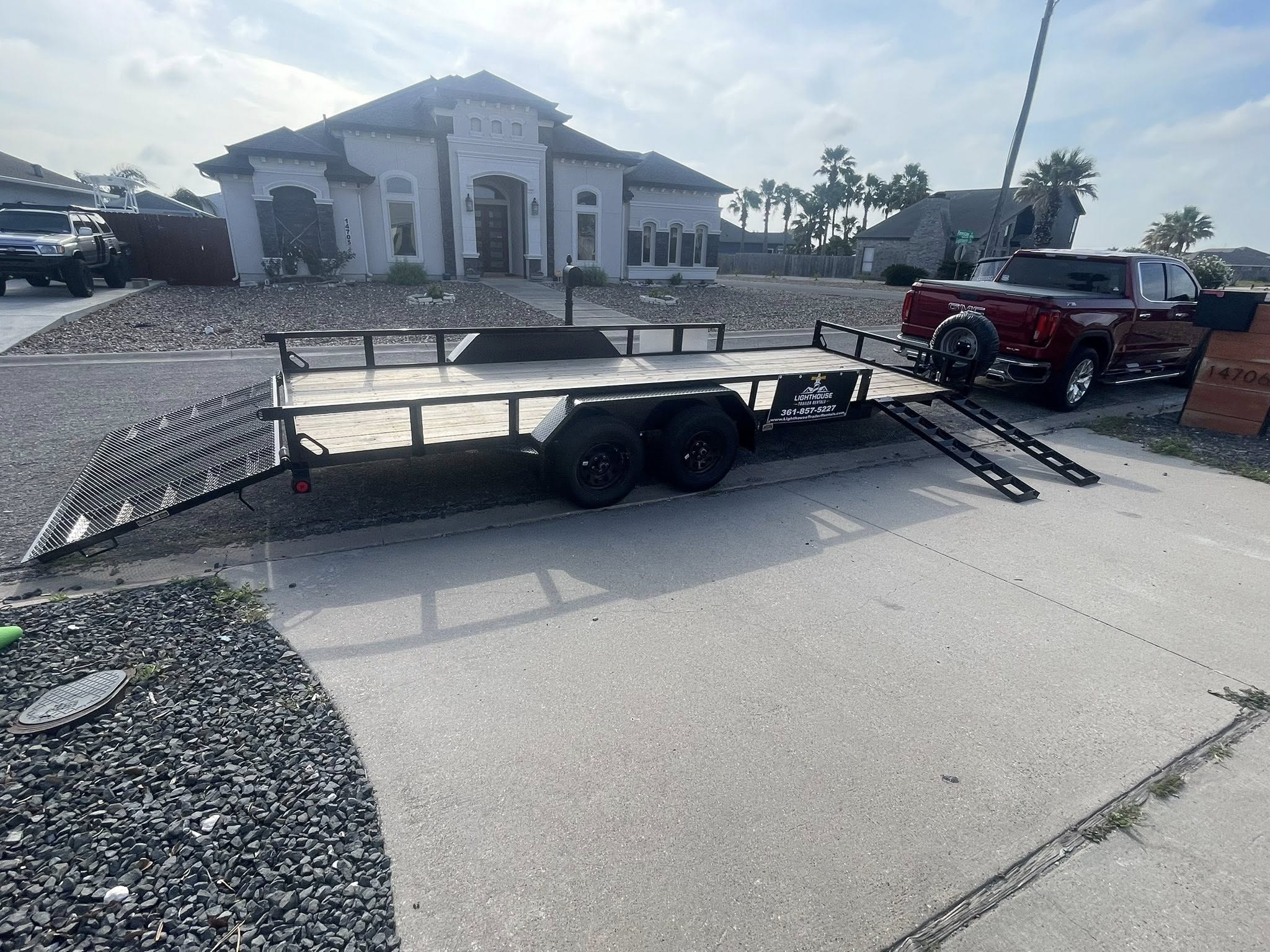 83" x 20' Utility Trailer rental photo 6 - Corpus Christi TX
